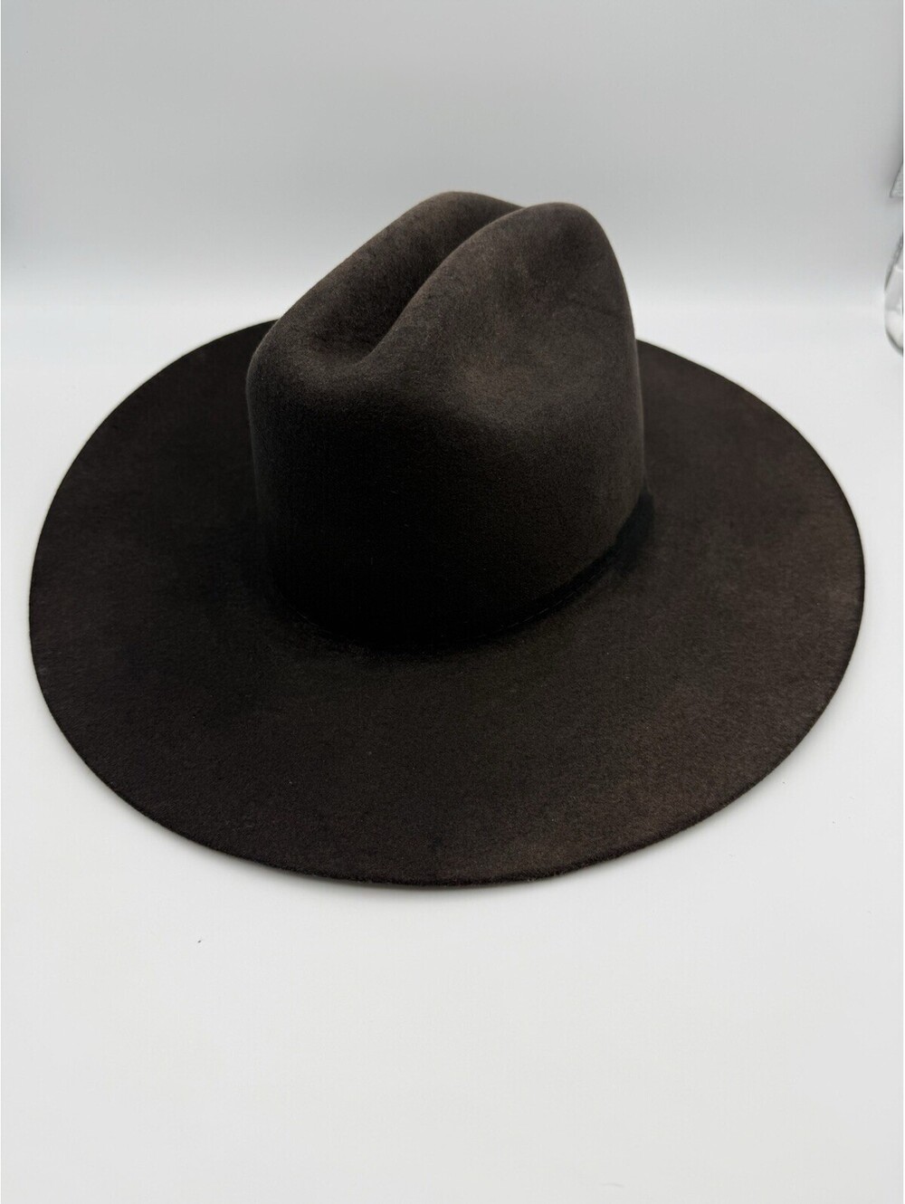 El General 50x Limited Edition Felt Cowboy Hat Black Size 7 1/8